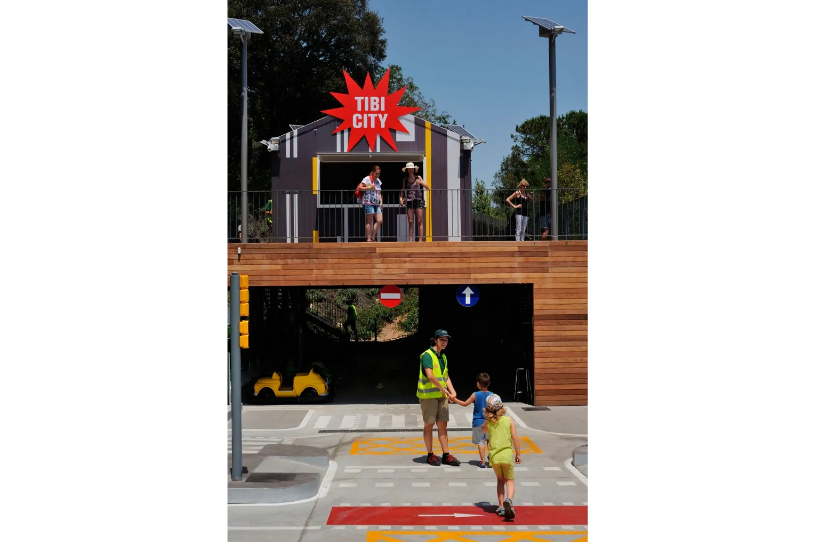 Atracció "TibiCity" al Tibidabo. Varis Arquitectes