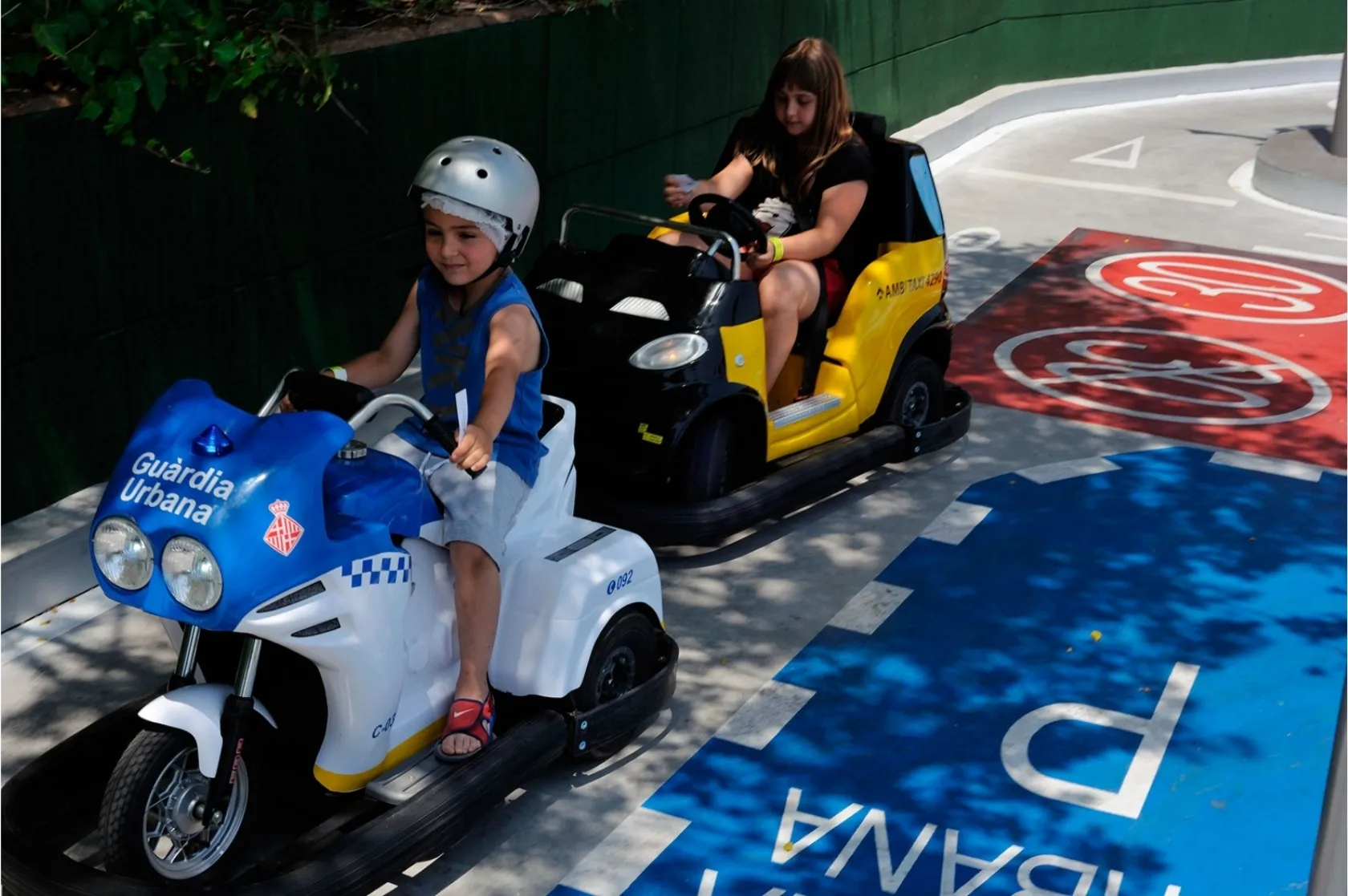 Atracció "TibiCity" al Tibidabo. Varis Arquitectes