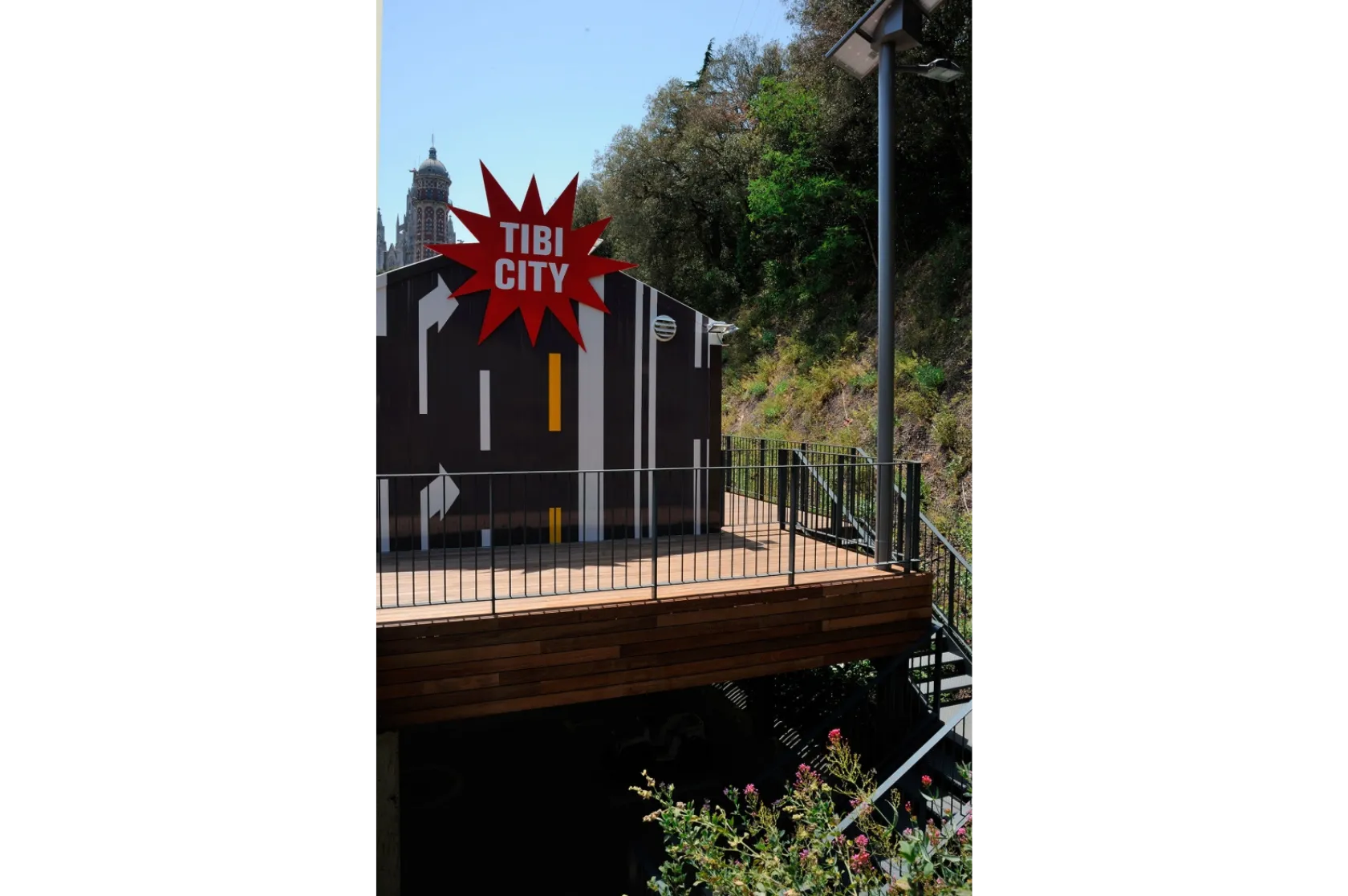 Atracció "TibiCity" al Tibidabo. Varis Arquitectes