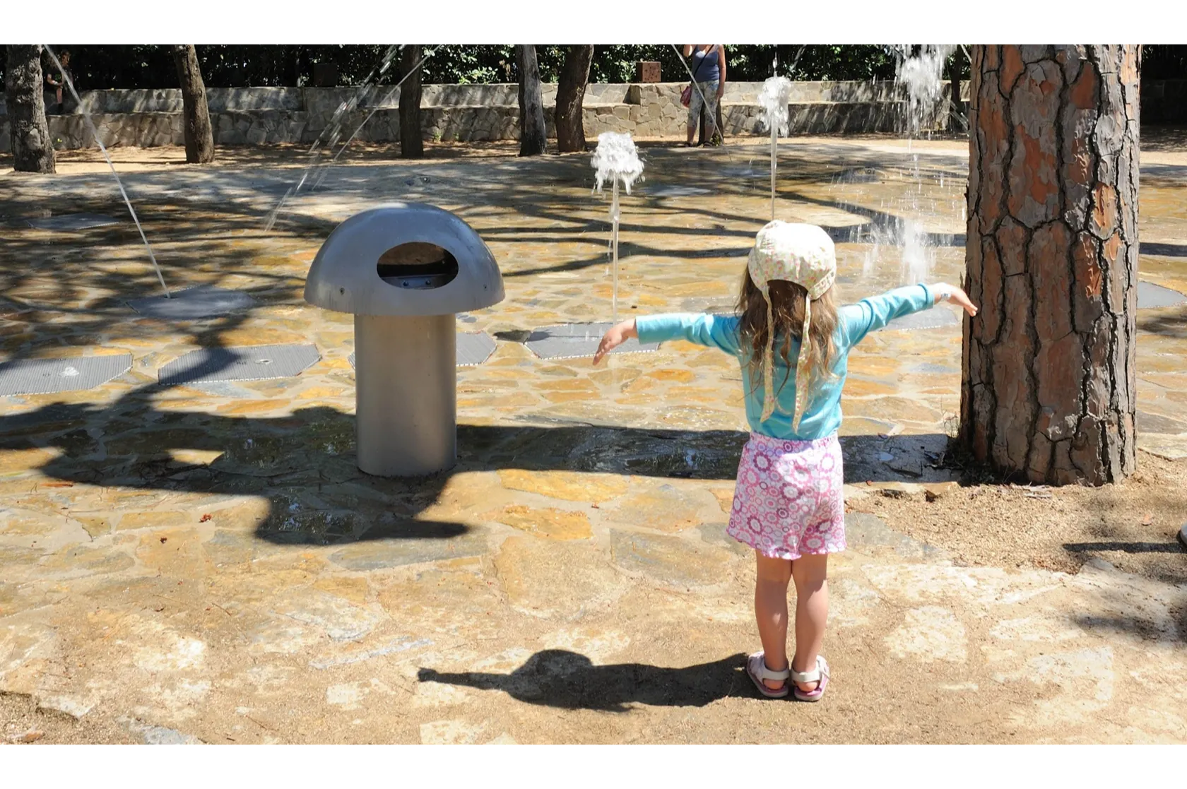 Fonts interactives al Tibidabo. Varis Arquitectes.