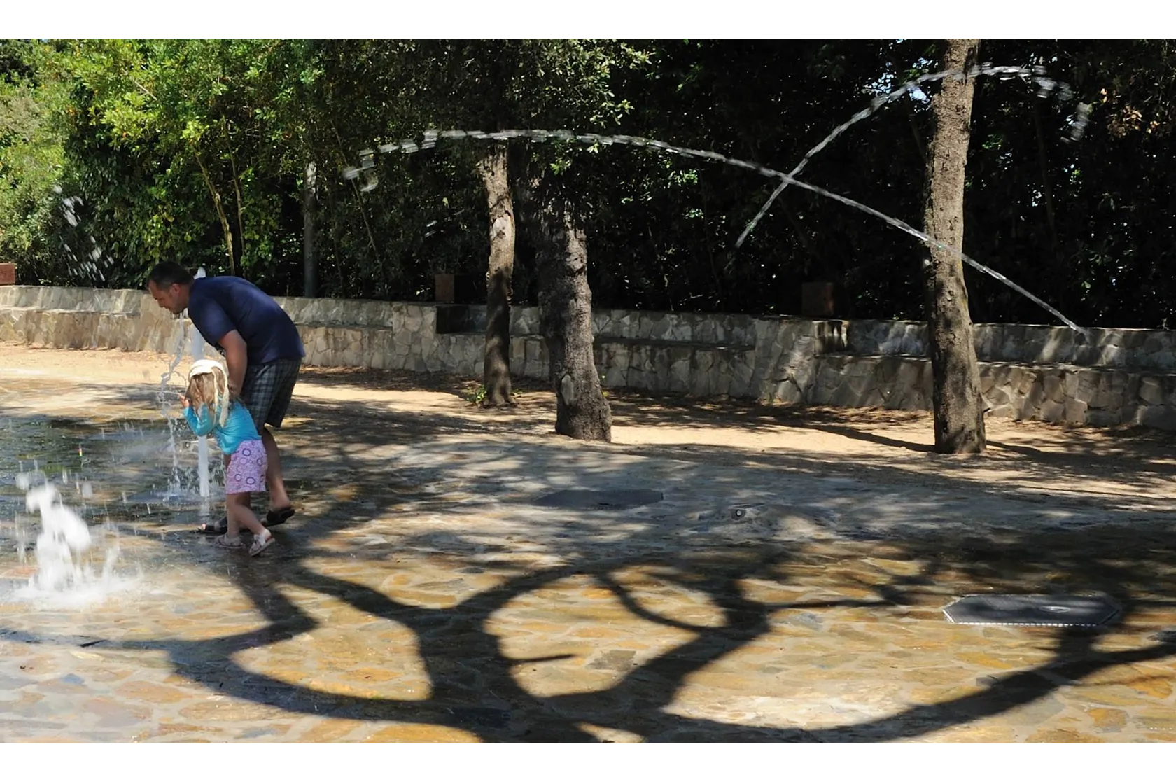 Fonts interactives al Tibidabo. Varis Arquitectes.