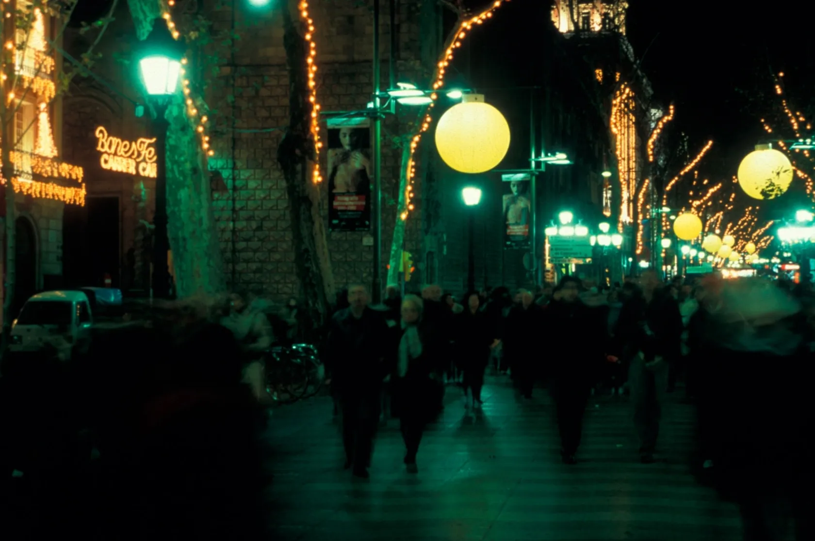 Il·luminació Nadalenca Rambles de Barcelona. Varis Arquitectes