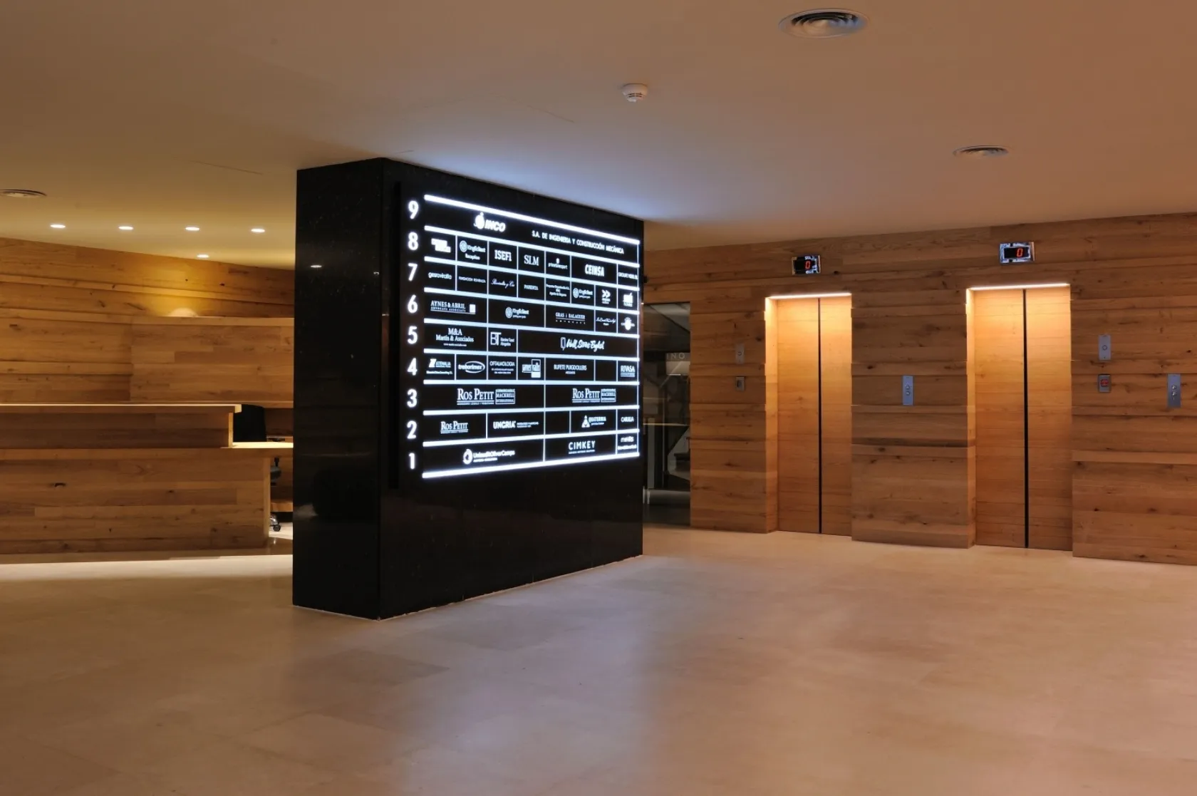 Reforma Vestíbul Oficines Edifici Barcino. Varis Arquitectes