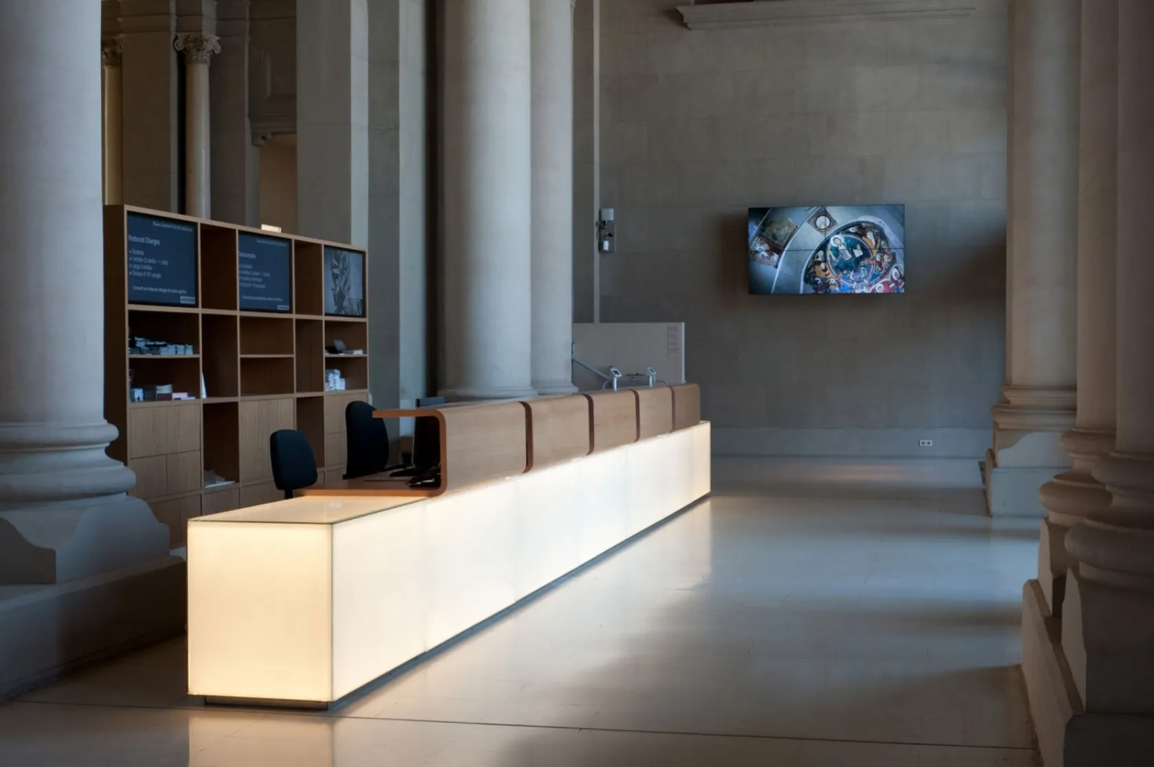 Vestíbul MNAC. Varis Arquitectes