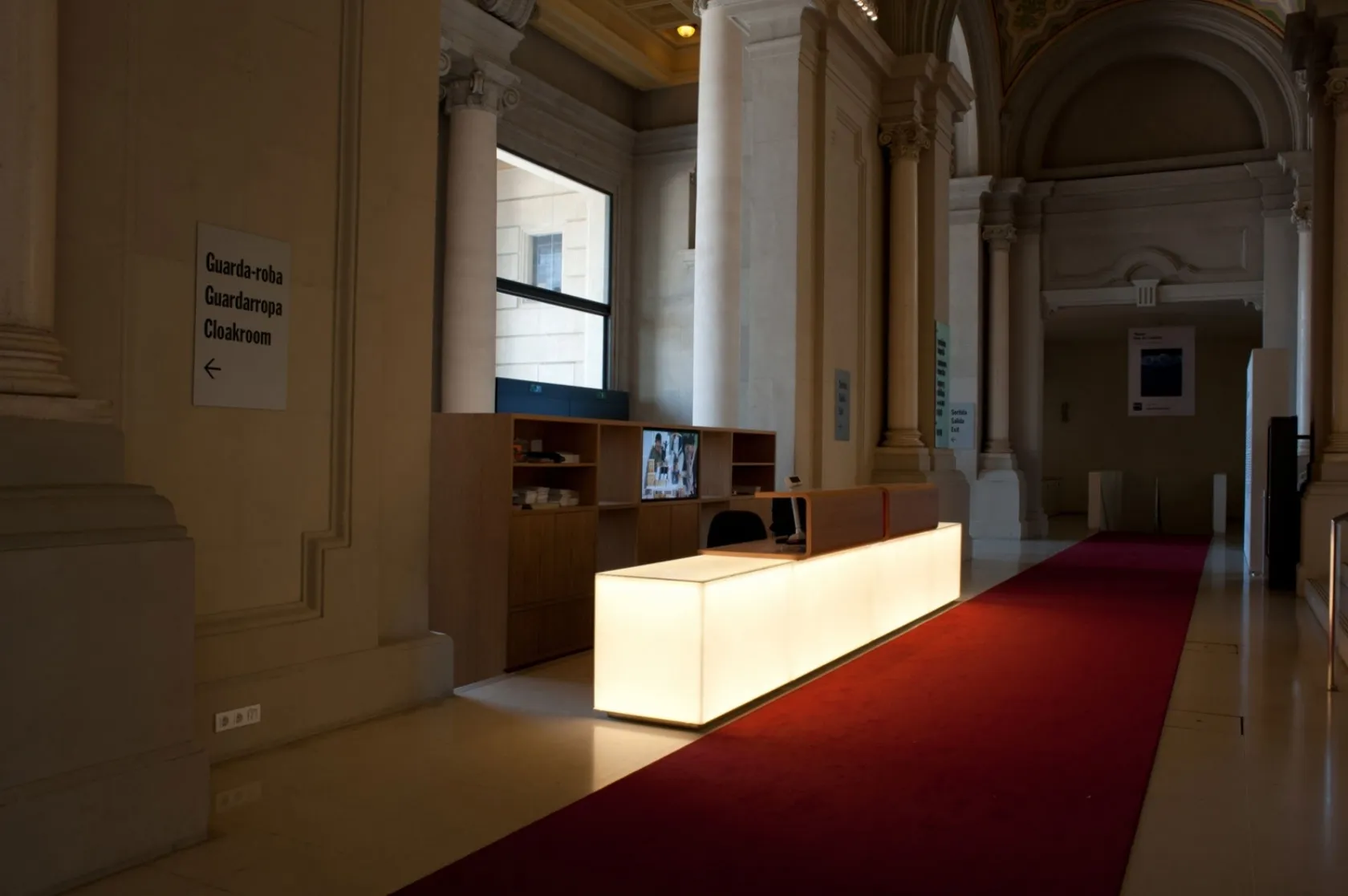 Vestíbul MNAC. Varis Arquitectes