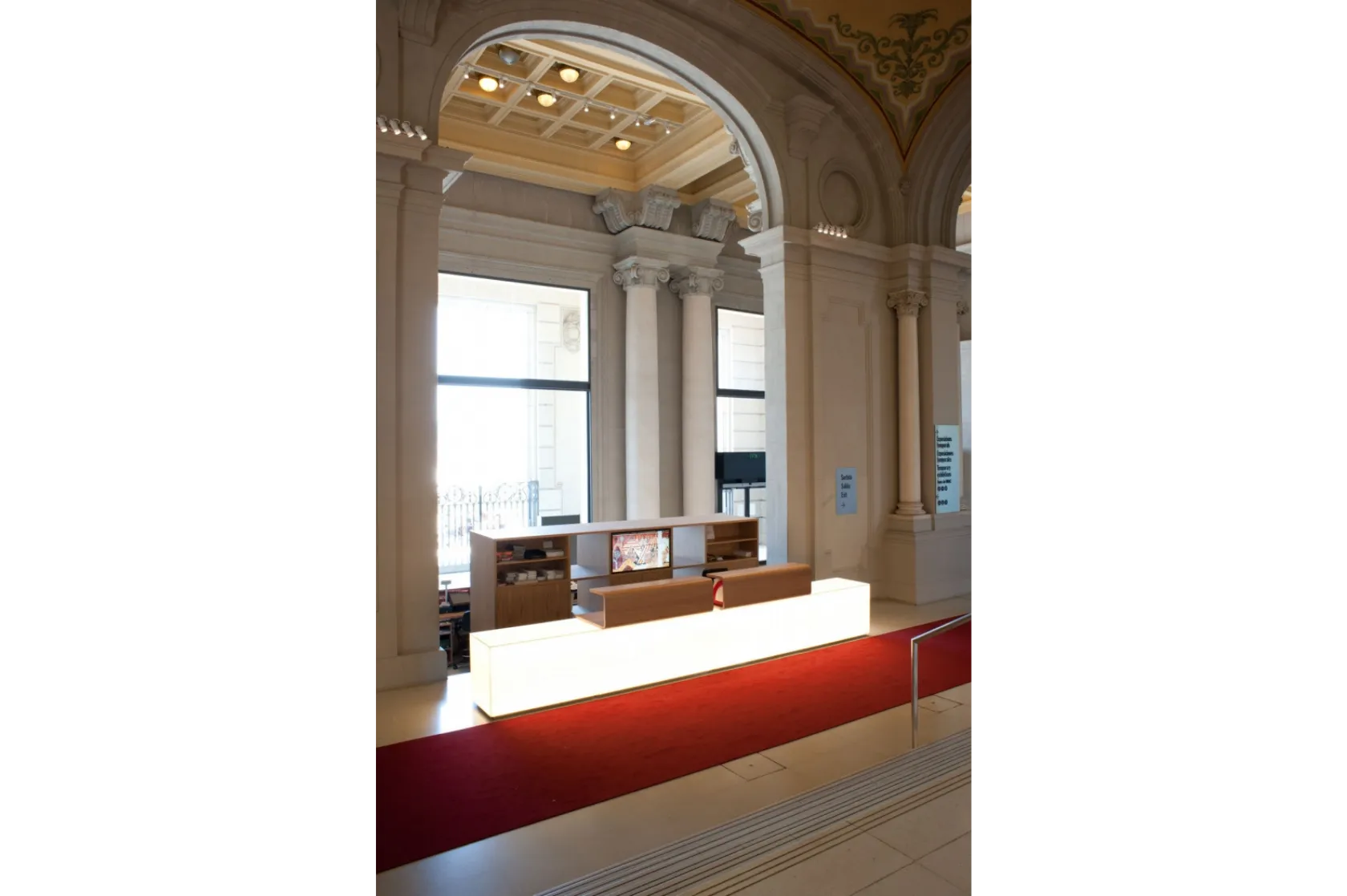 Vestíbul MNAC. Varis Arquitectes